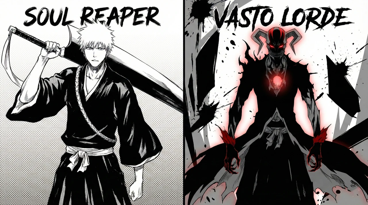 Bleach Filler List - Ichigo Kurosaki Soul Reaper vs Vasto Lorde Form